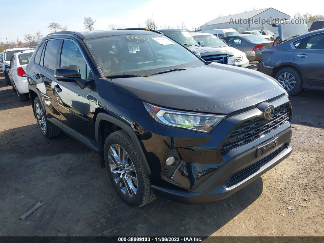 2019 Toyota Rav4 Xle Premium Black vin: 2T3A1RFV3KW074858