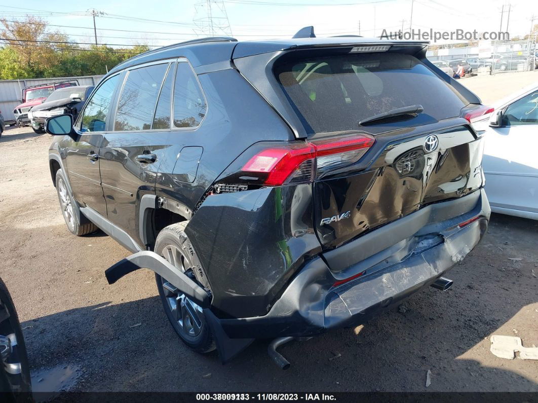 2019 Toyota Rav4 Xle Premium Black vin: 2T3A1RFV3KW074858