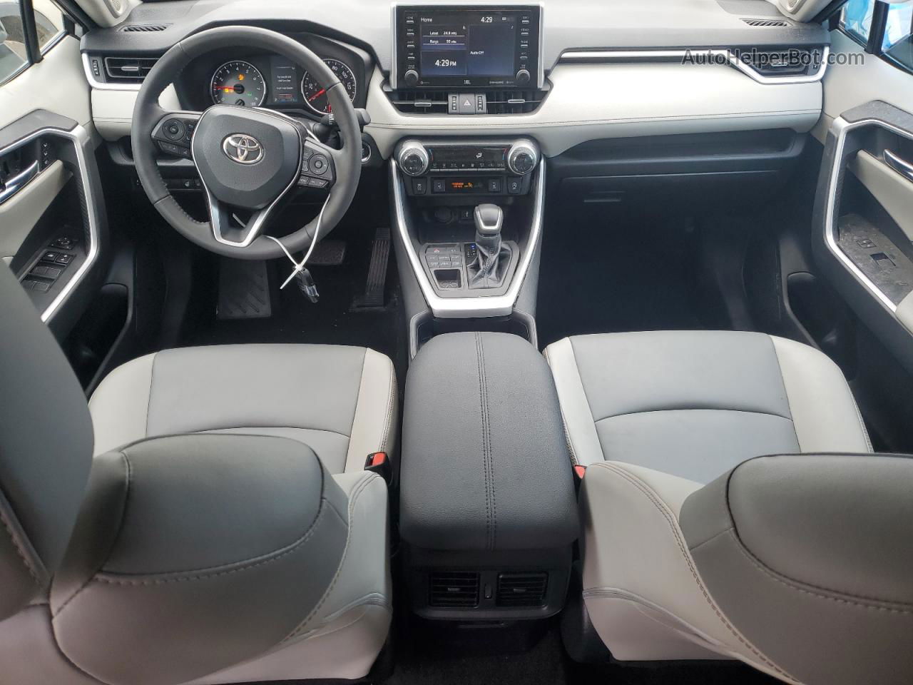 2021 Toyota Rav4 Xle Premium Серебряный vin: 2T3A1RFV7MW166817