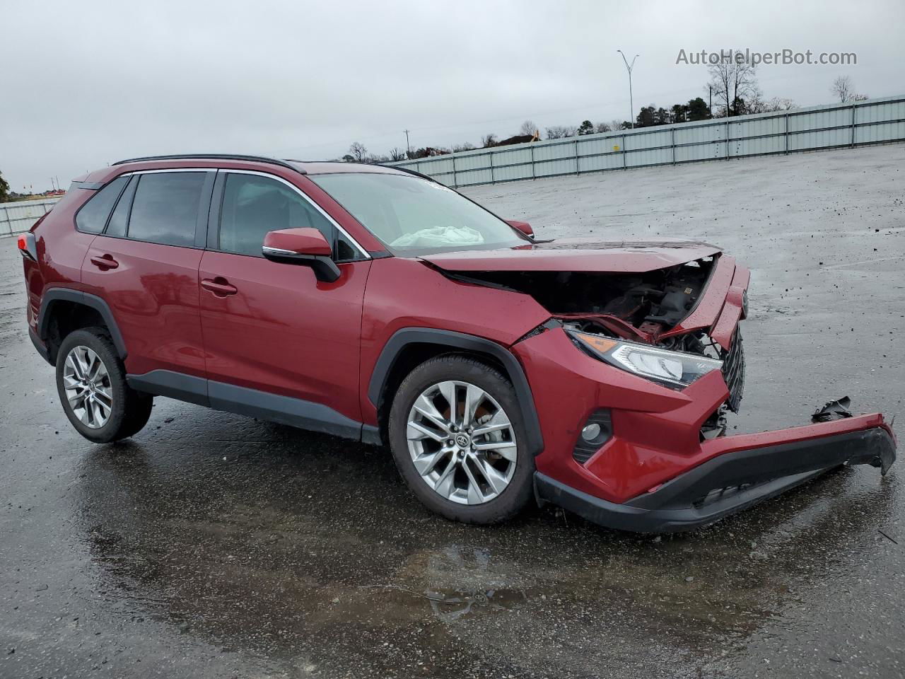 2021 Toyota Rav4 Xle Premium Red vin: 2T3A1RFV7MW200769