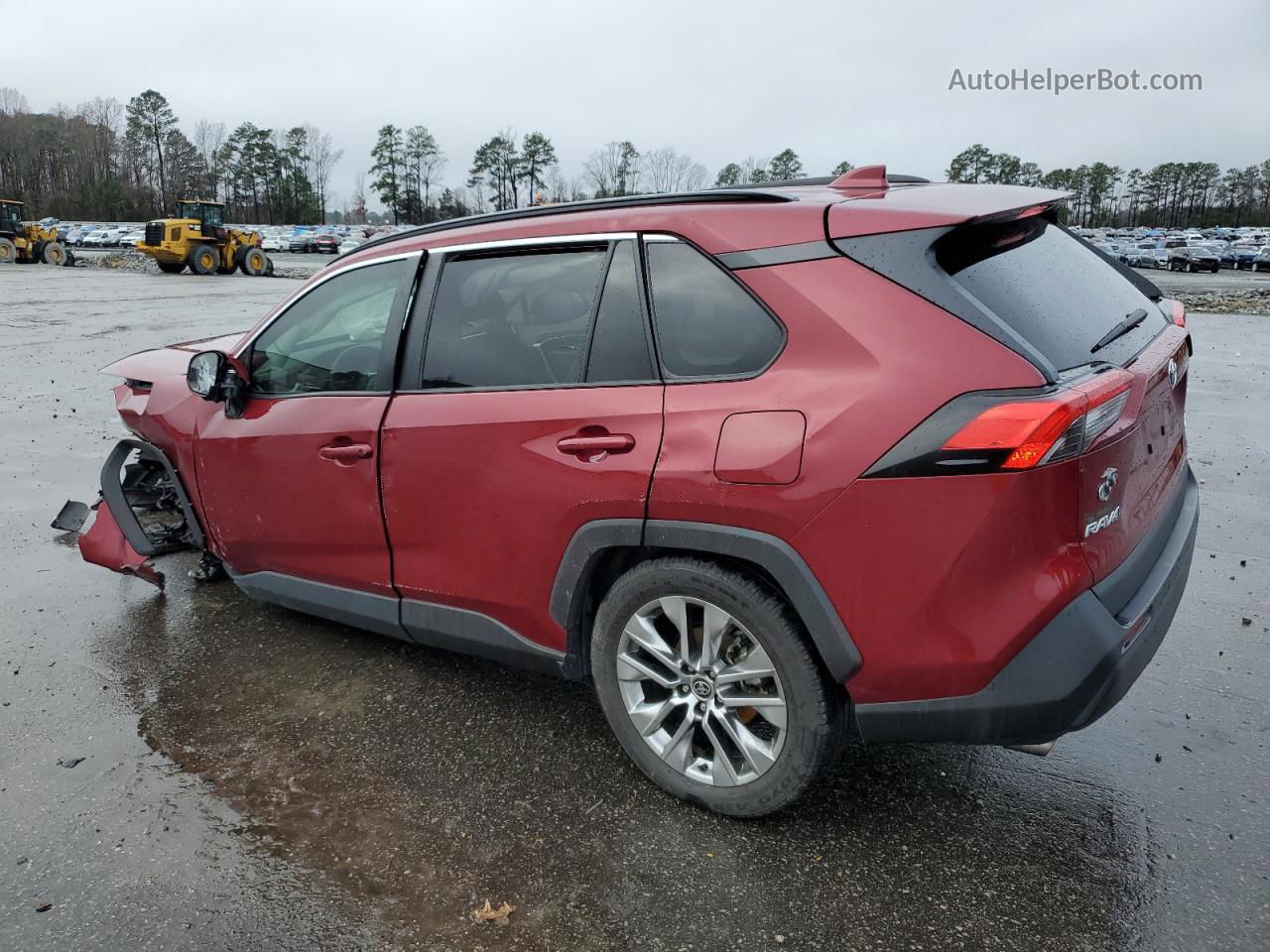 2021 Toyota Rav4 Xle Premium Красный vin: 2T3A1RFV7MW200769