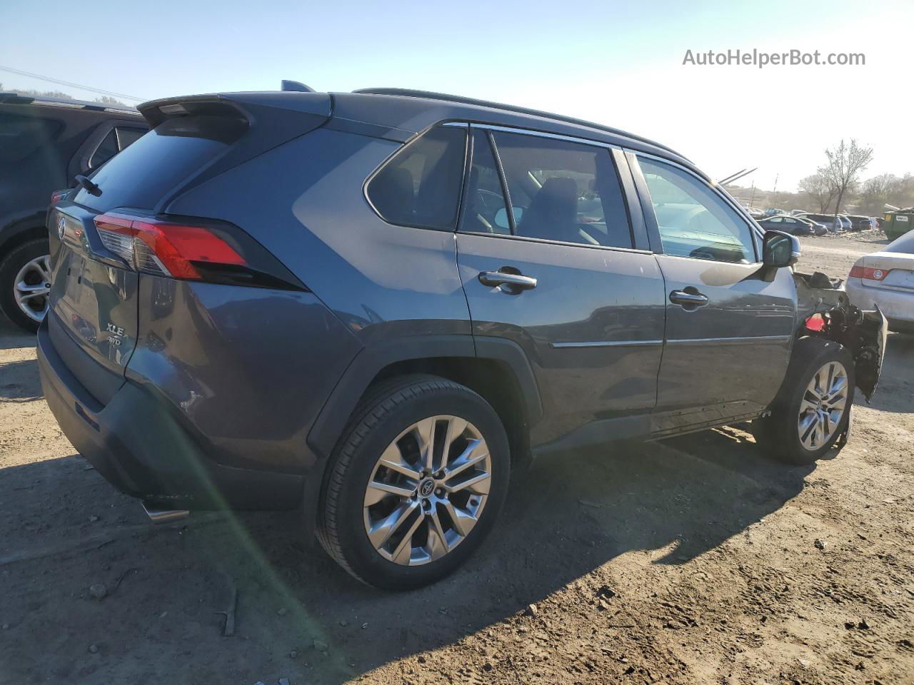 2020 Toyota Rav4 Xle Premium Gray vin: 2T3A1RFVXLW117951