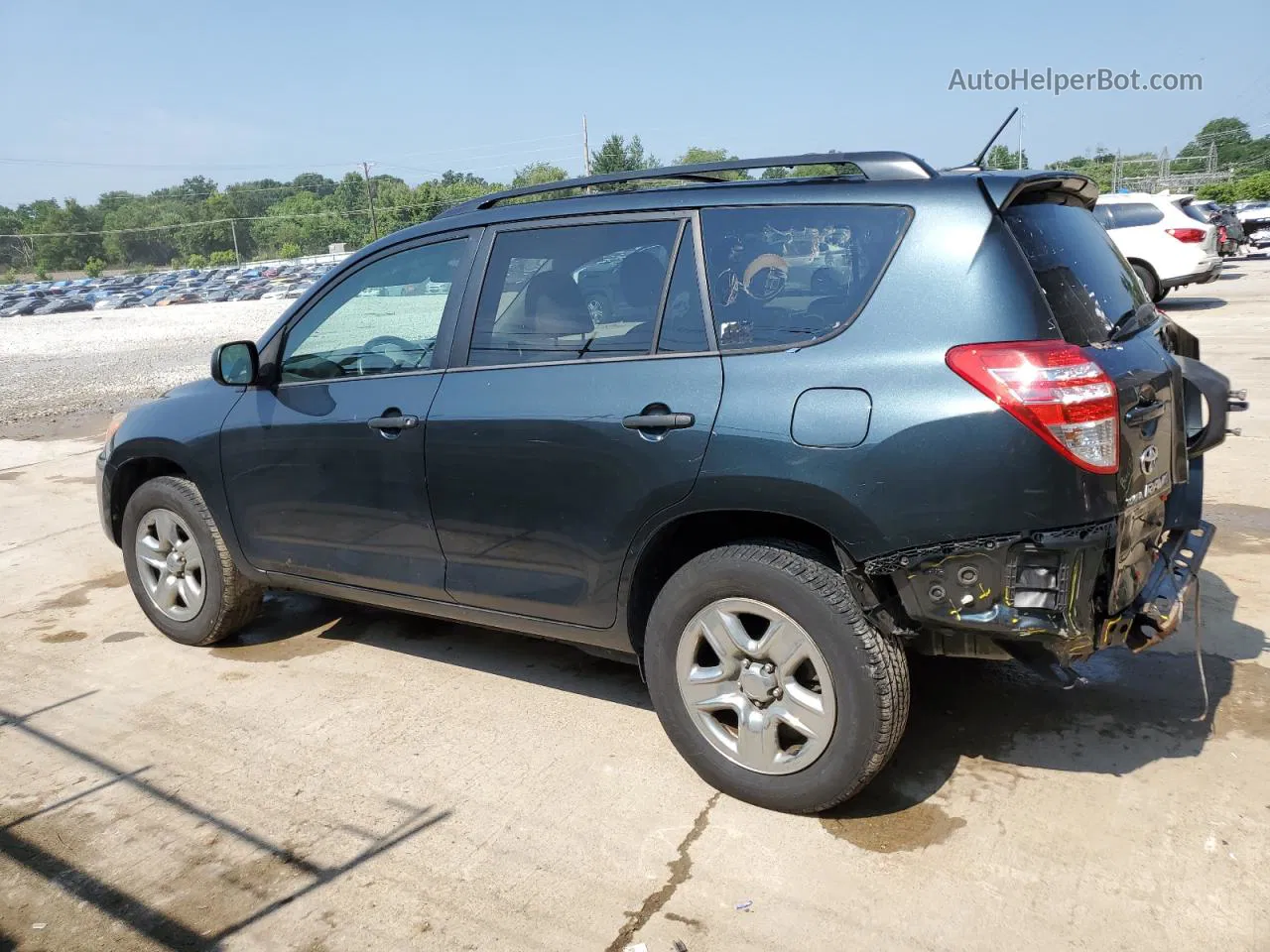 2010 Toyota Rav4  Синий vin: 2T3BF4DV0AW057980