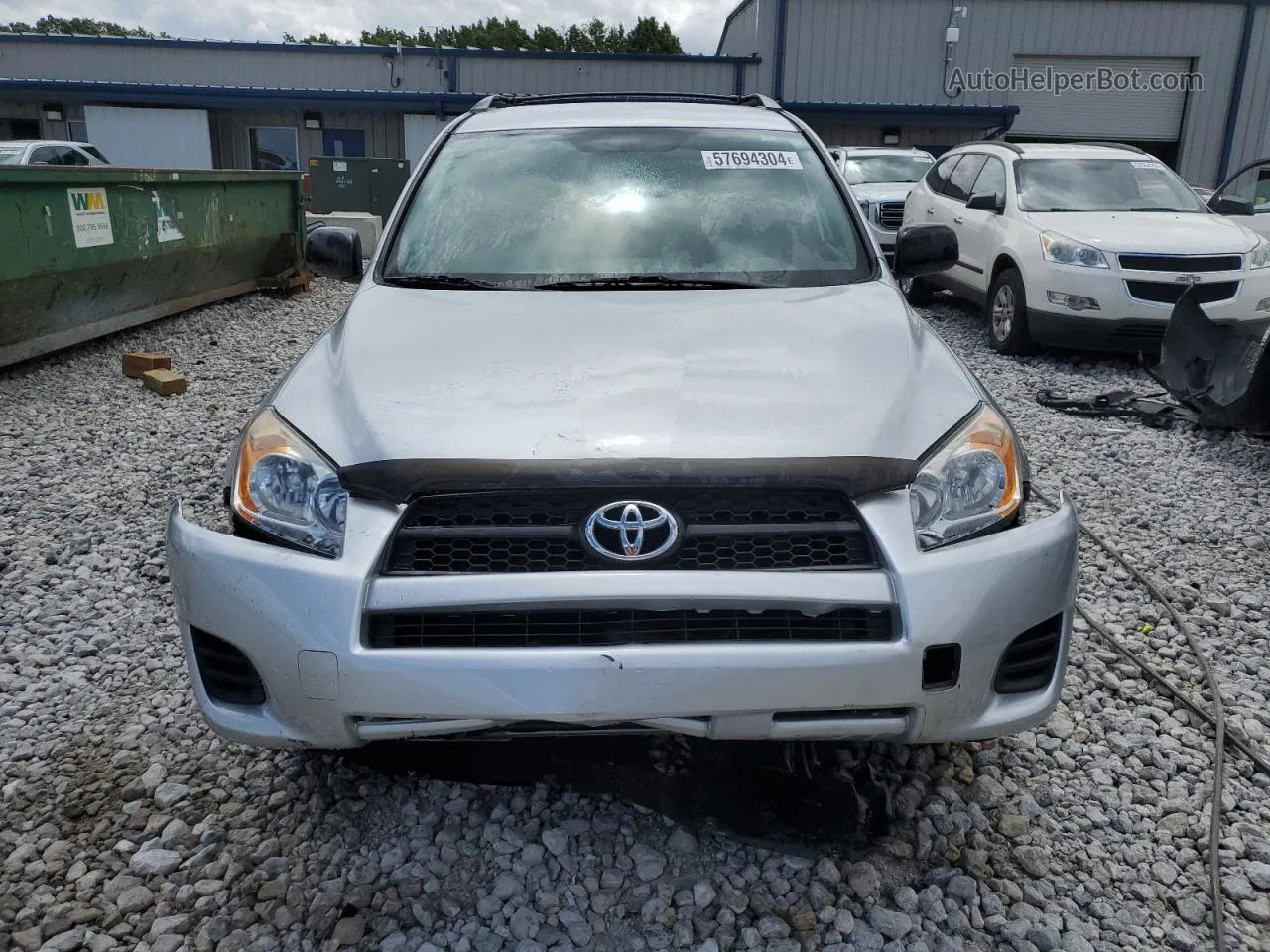 2010 Toyota Rav4  Silver vin: 2T3BF4DV2AW065501