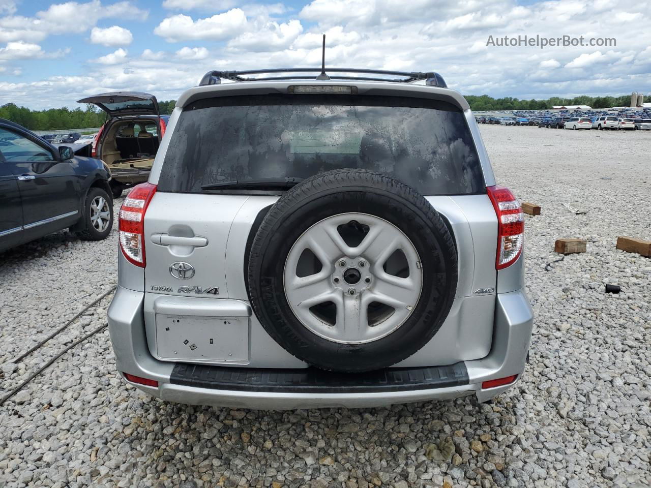 2010 Toyota Rav4  Silver vin: 2T3BF4DV2AW065501