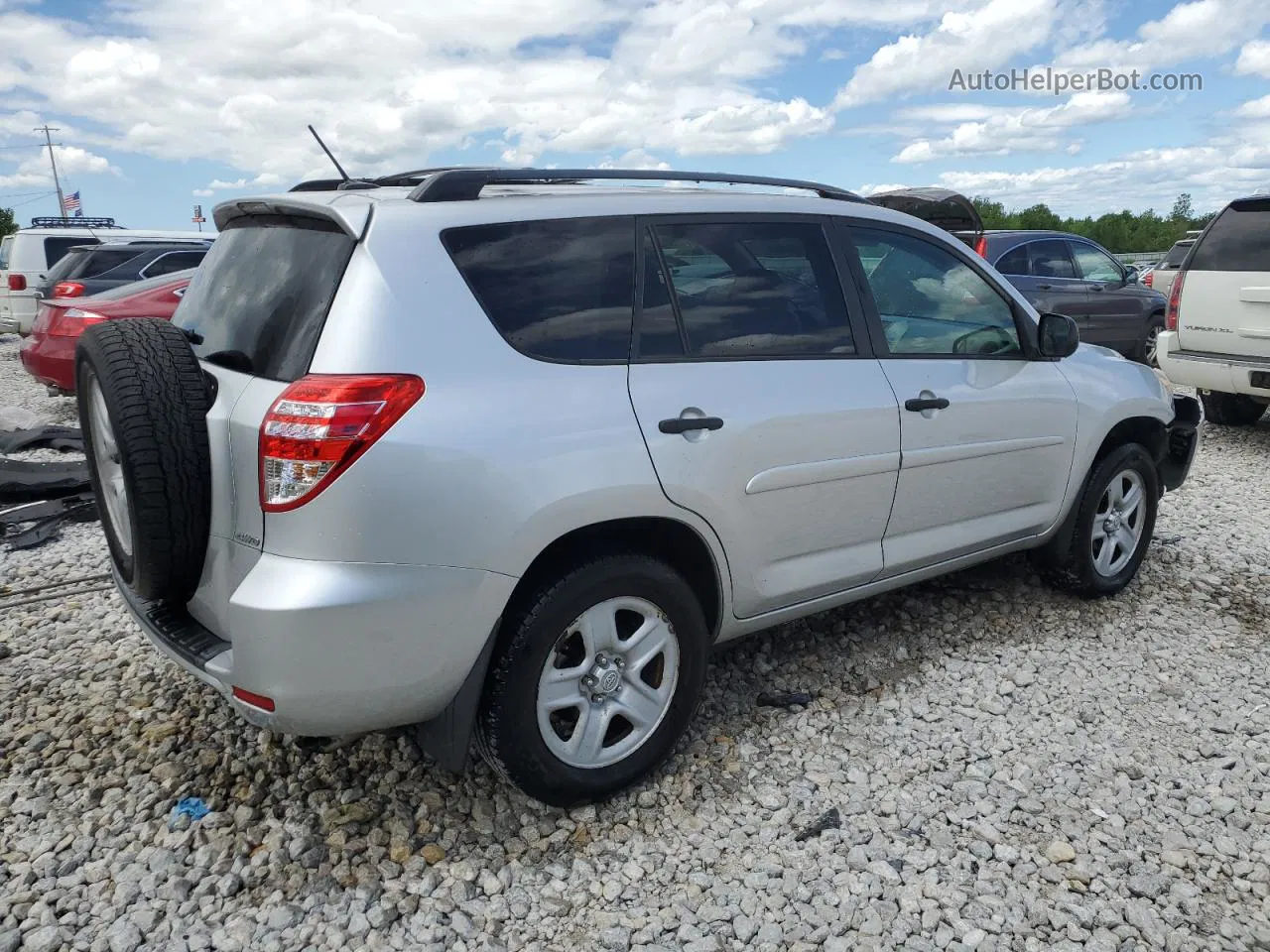 2010 Toyota Rav4  Silver vin: 2T3BF4DV2AW065501