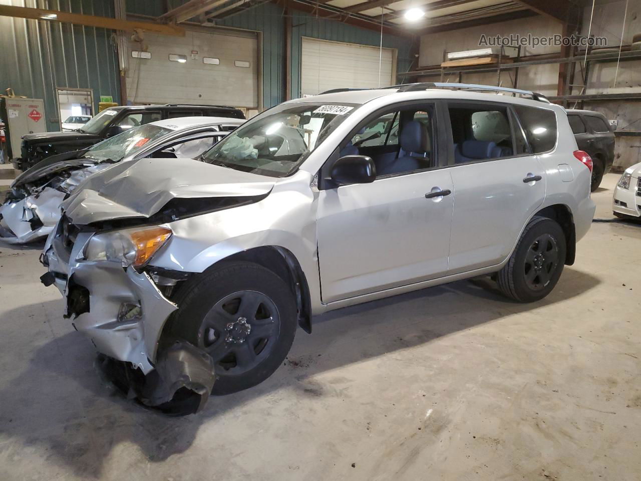 2010 Toyota Rav4  Silver vin: 2T3BF4DV4AW032077