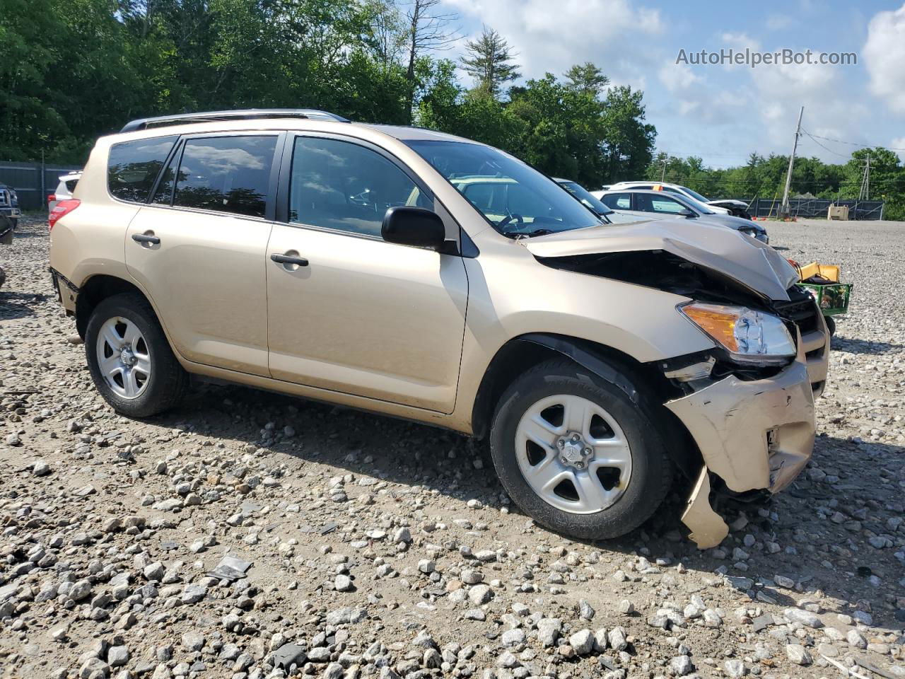 2010 Toyota Rav4  Желто-коричневый vin: 2T3BF4DV5AW024411