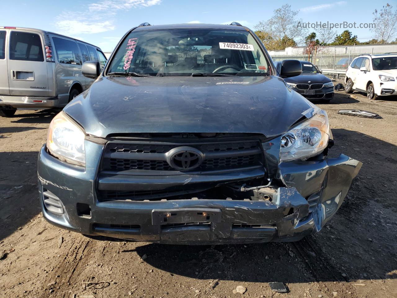 2010 Toyota Rav4  Серый vin: 2T3BF4DV5AW040480