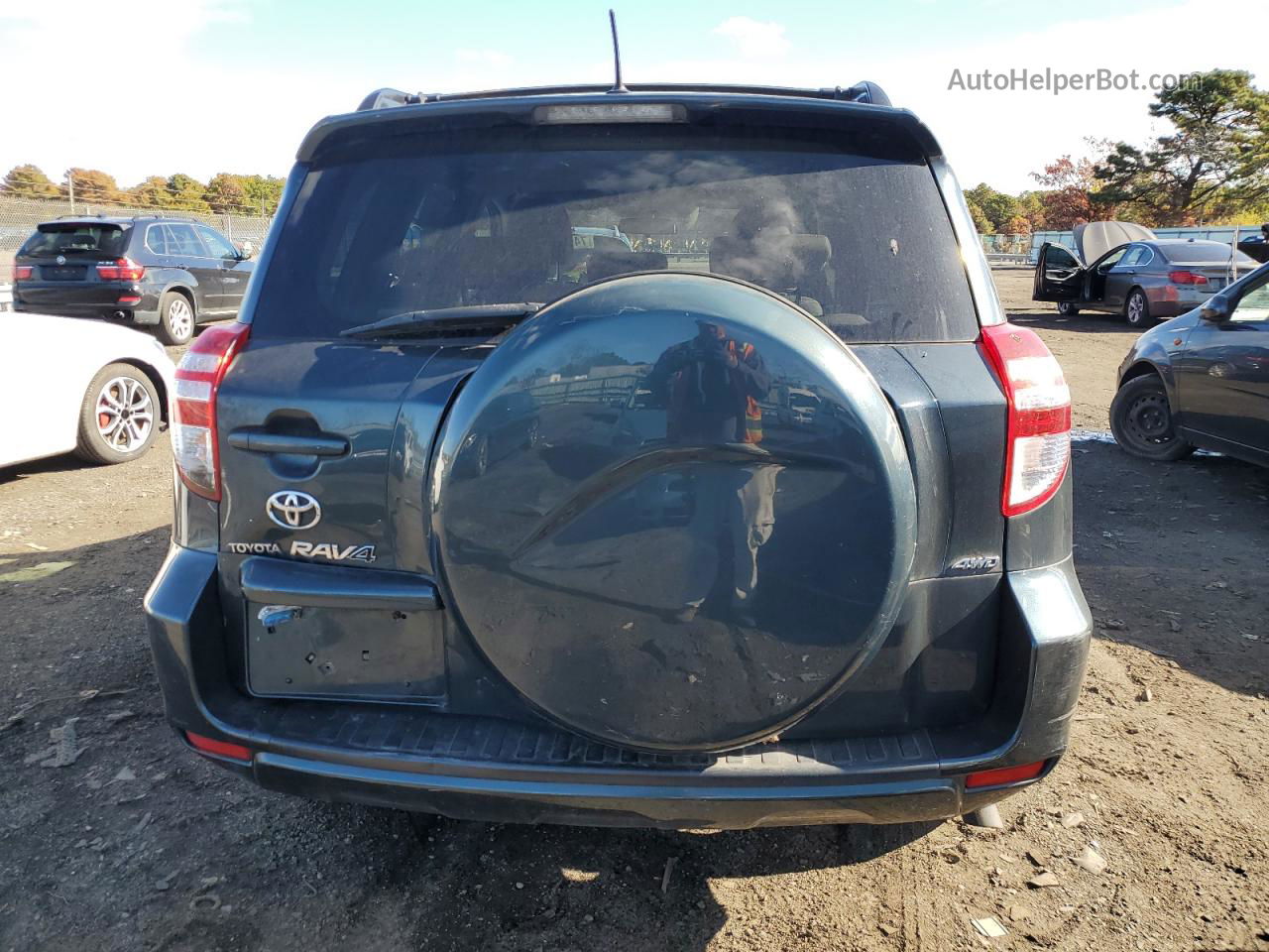 2010 Toyota Rav4  Серый vin: 2T3BF4DV5AW040480