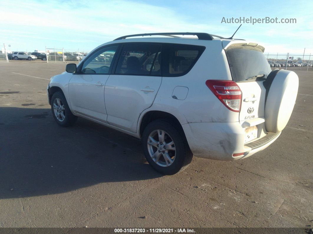 2011 Toyota Rav4   White vin: 2T3BF4DV5BW122176