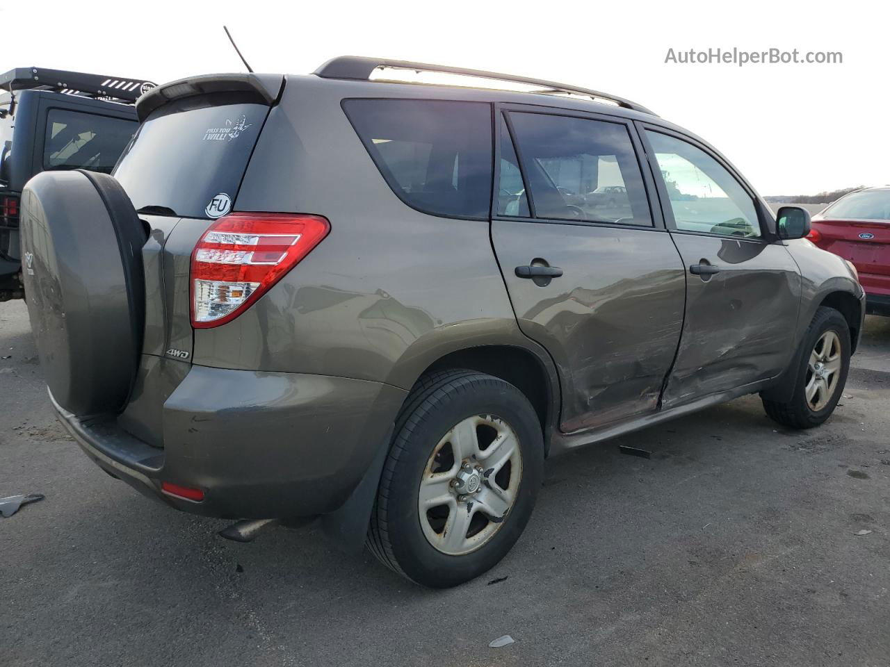 2010 Toyota Rav4  Коричневый vin: 2T3BF4DV6AW054842