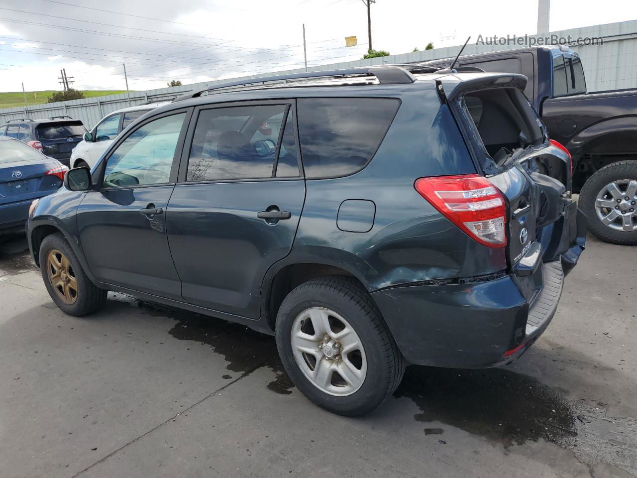 2010 Toyota Rav4  Blue vin: 2T3BF4DV7AW034115