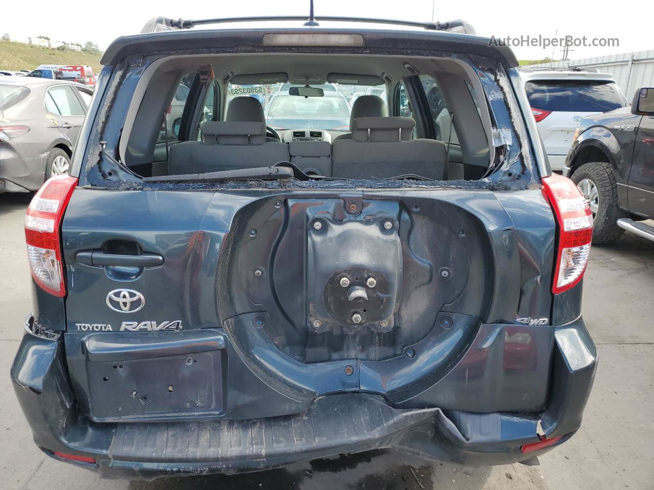 2010 Toyota Rav4  Blue vin: 2T3BF4DV7AW034115