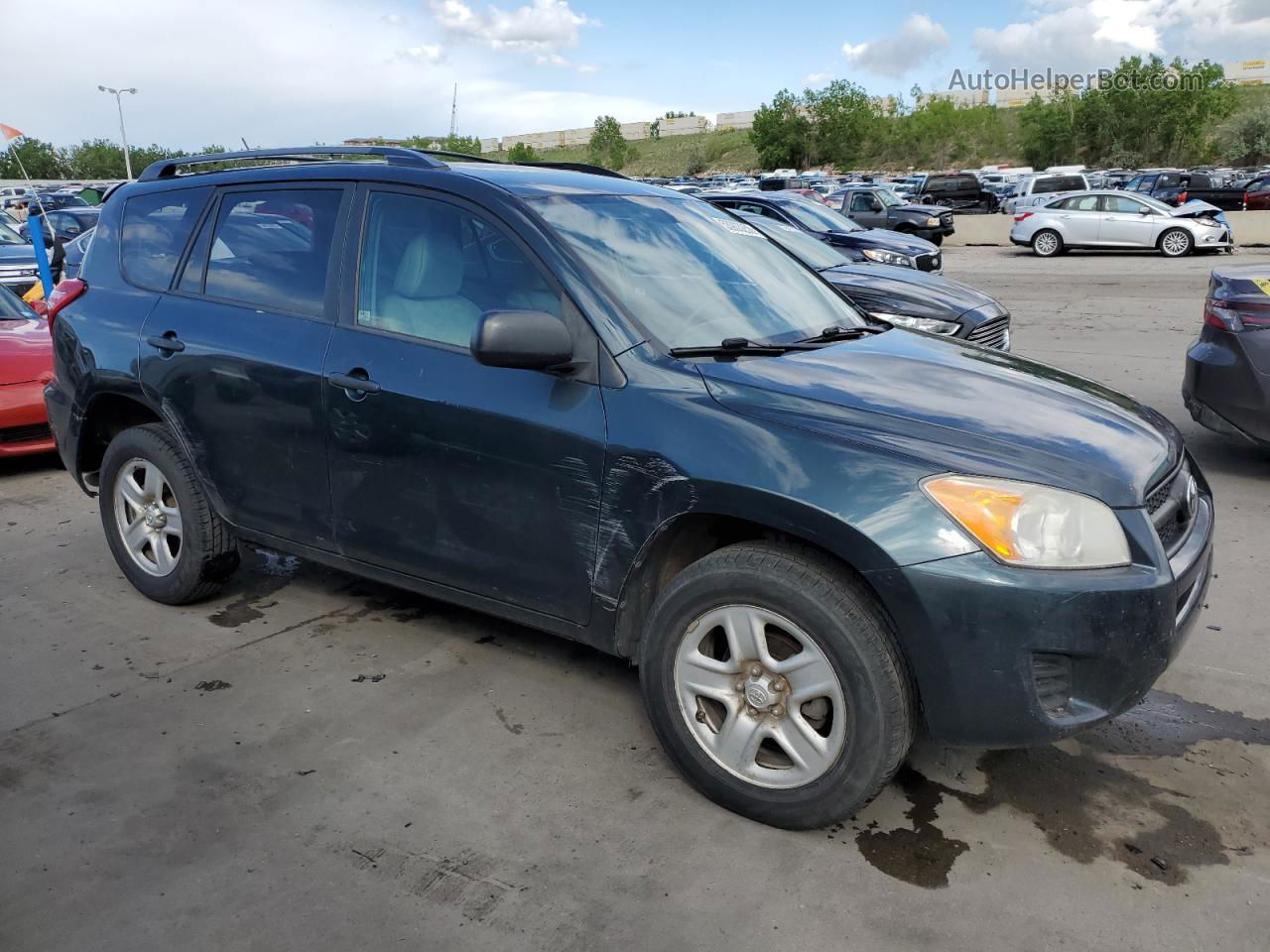 2010 Toyota Rav4  Blue vin: 2T3BF4DV7AW034115