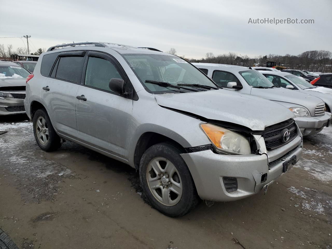 2010 Toyota Rav4  Silver vin: 2T3BF4DV7AW062285