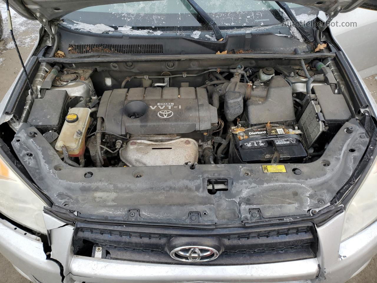 2010 Toyota Rav4  Silver vin: 2T3BF4DV7AW062285