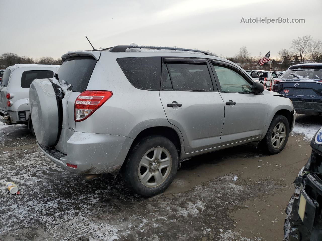 2010 Toyota Rav4  Silver vin: 2T3BF4DV7AW062285