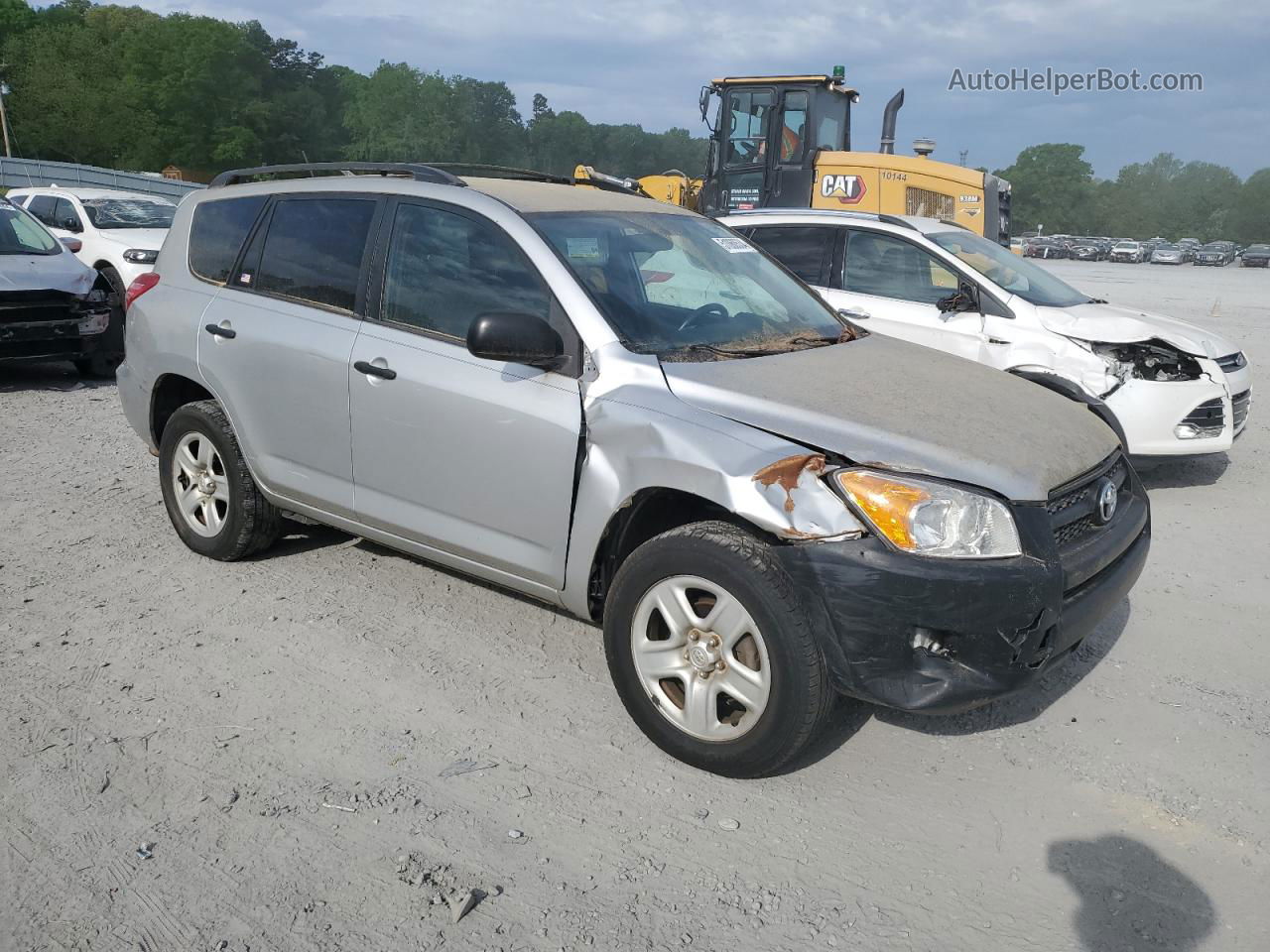 2010 Toyota Rav4  Silver vin: 2T3BF4DV8AW074994