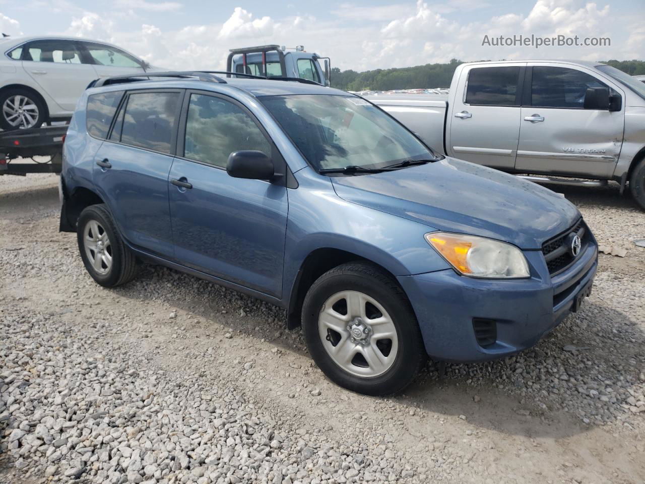 2010 Toyota Rav4  Blue vin: 2T3BF4DV9AW058948