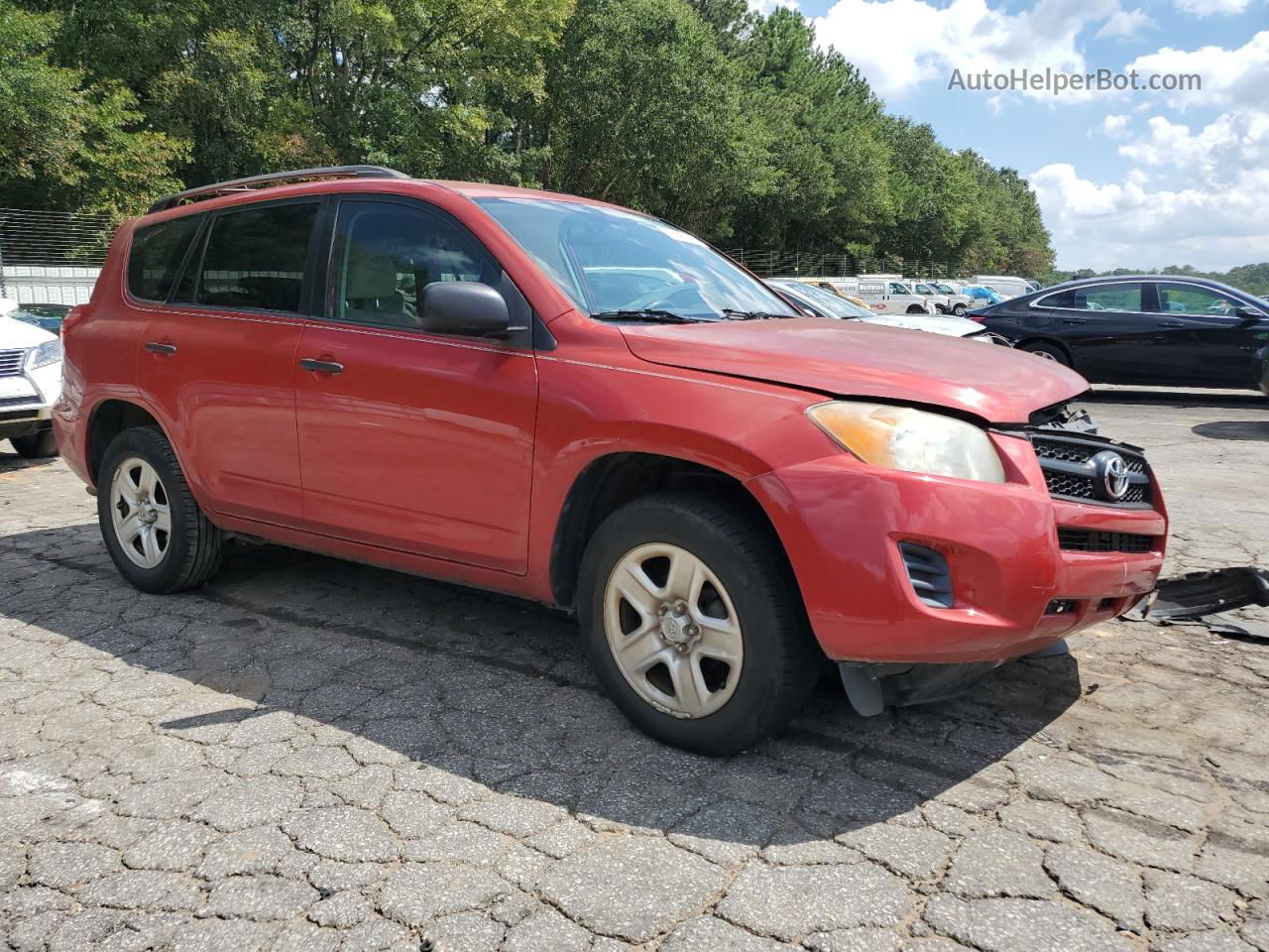 2010 Toyota Rav4  Red vin: 2T3BF4DVXAW062703