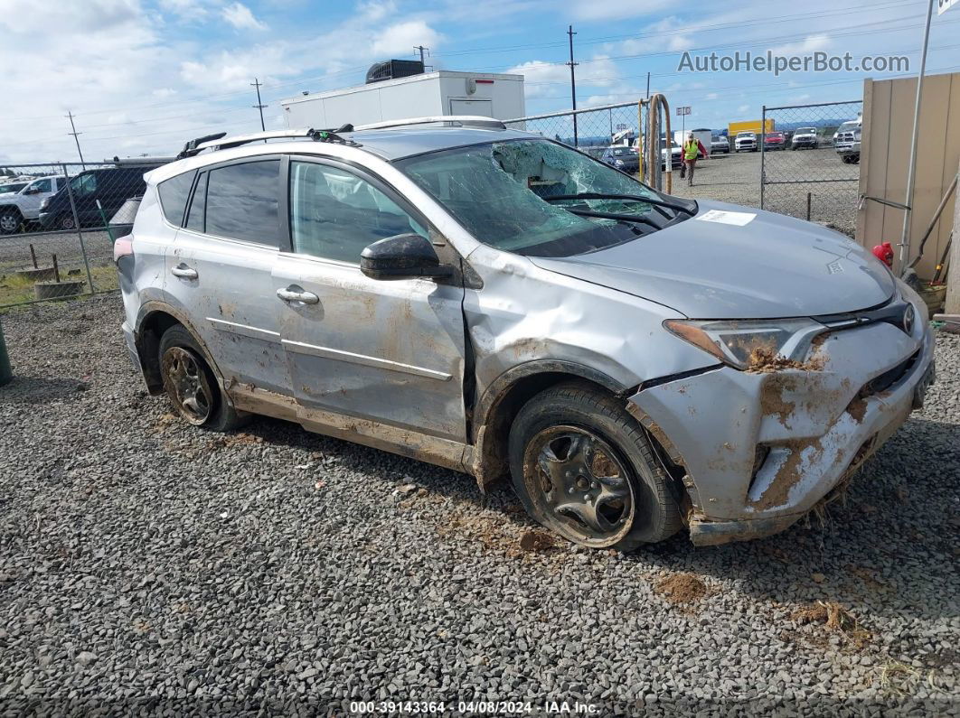 2017 Toyota Rav4 Le Silver vin: 2T3BFREV1HW659891