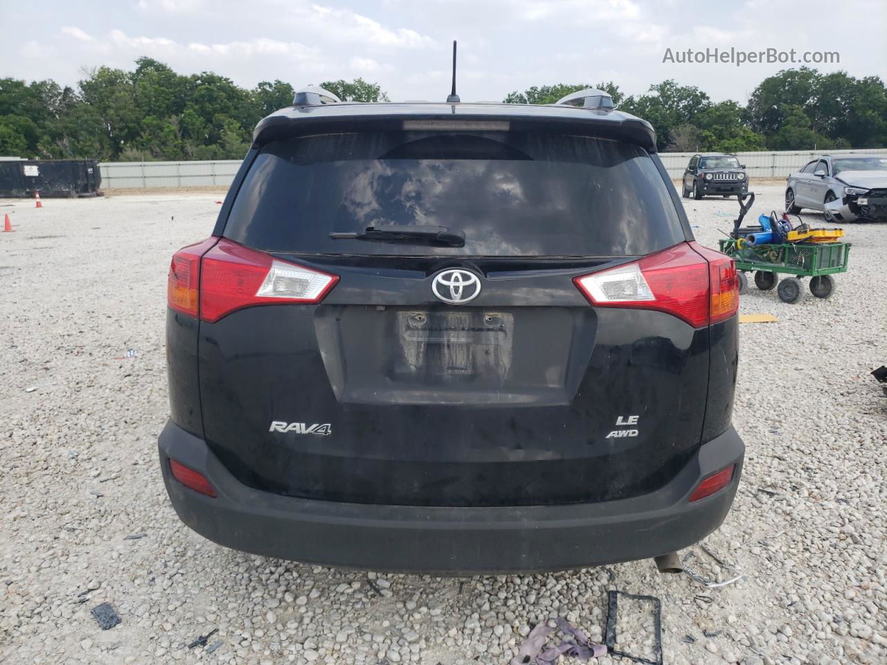 2015 Toyota Rav4 Le Black vin: 2T3BFREV2FW369317