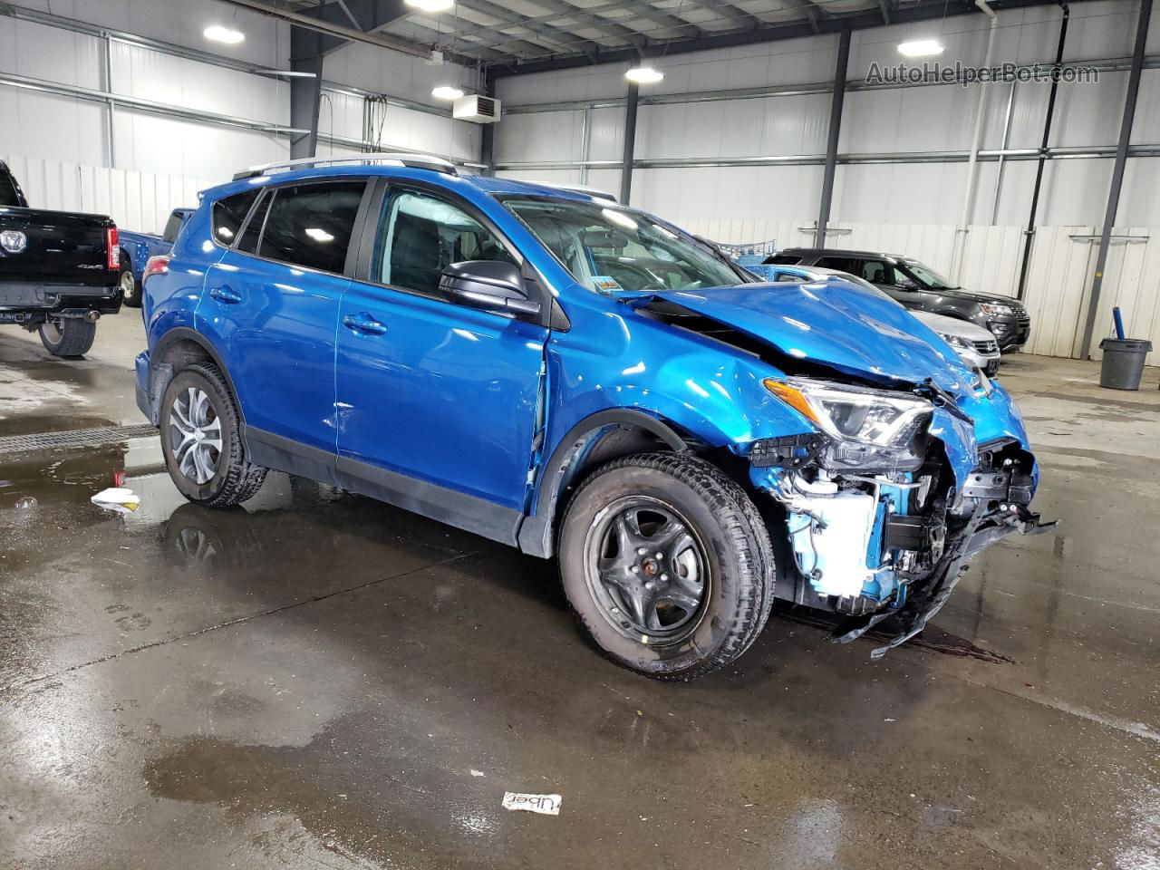 2016 Toyota Rav4 Le Синий vin: 2T3BFREV2GW448438