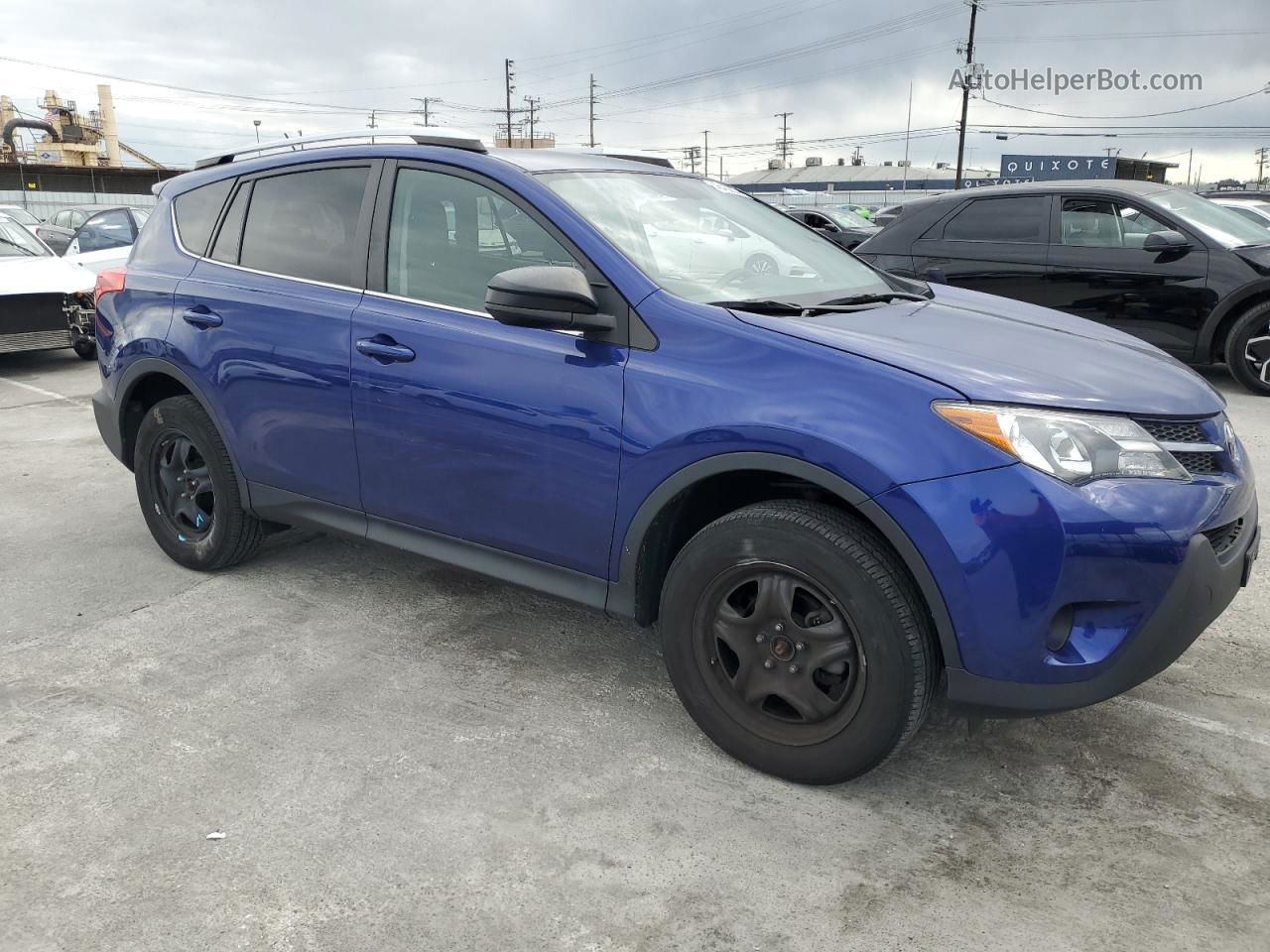 2015 Toyota Rav4 Le Blue vin: 2T3BFREV3FW255682