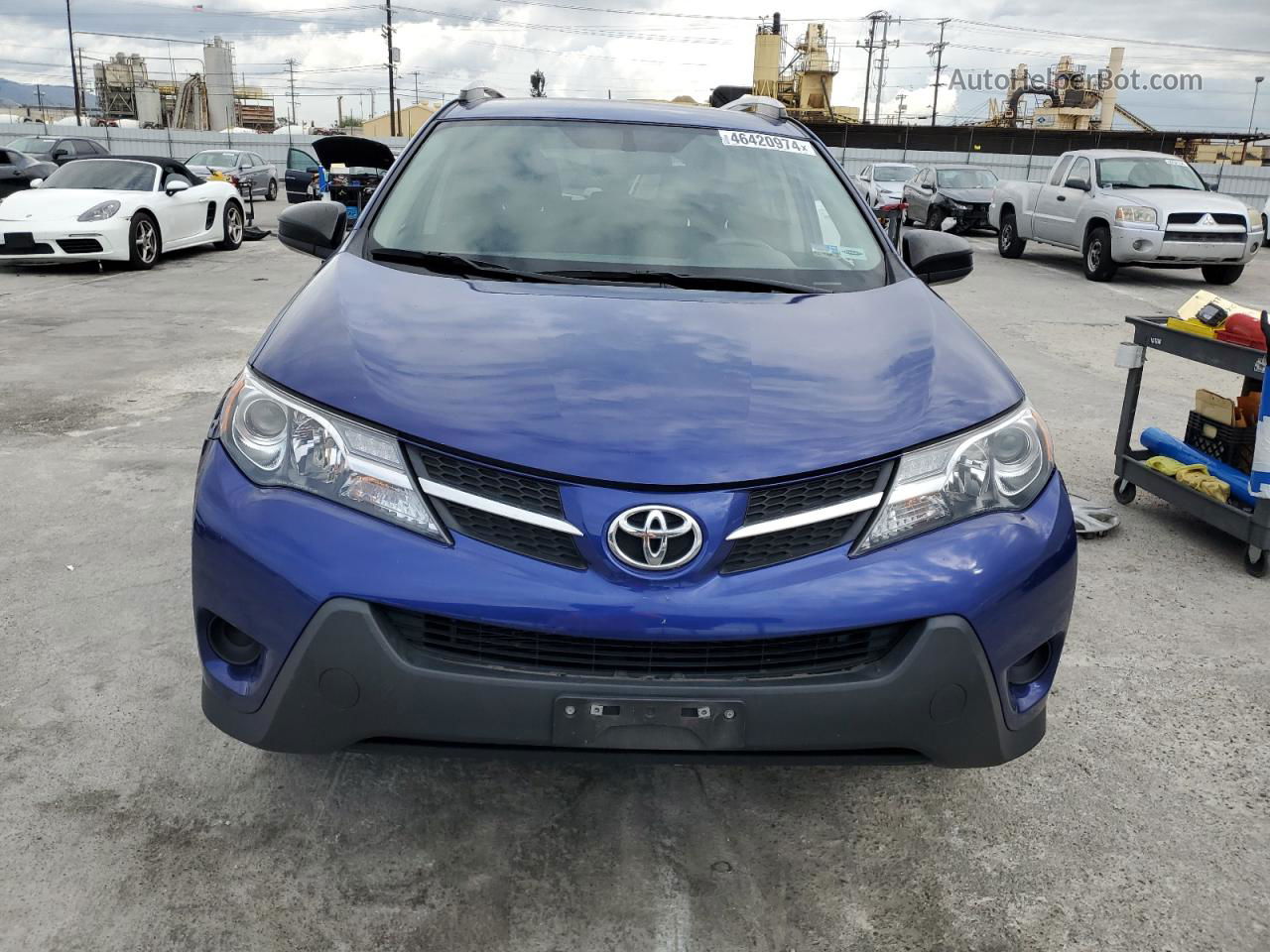 2015 Toyota Rav4 Le Blue vin: 2T3BFREV3FW255682