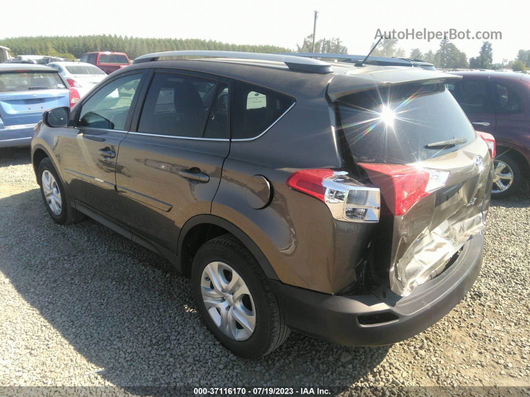 2015 Toyota Rav4 Le Gray vin: 2T3BFREV3FW328162