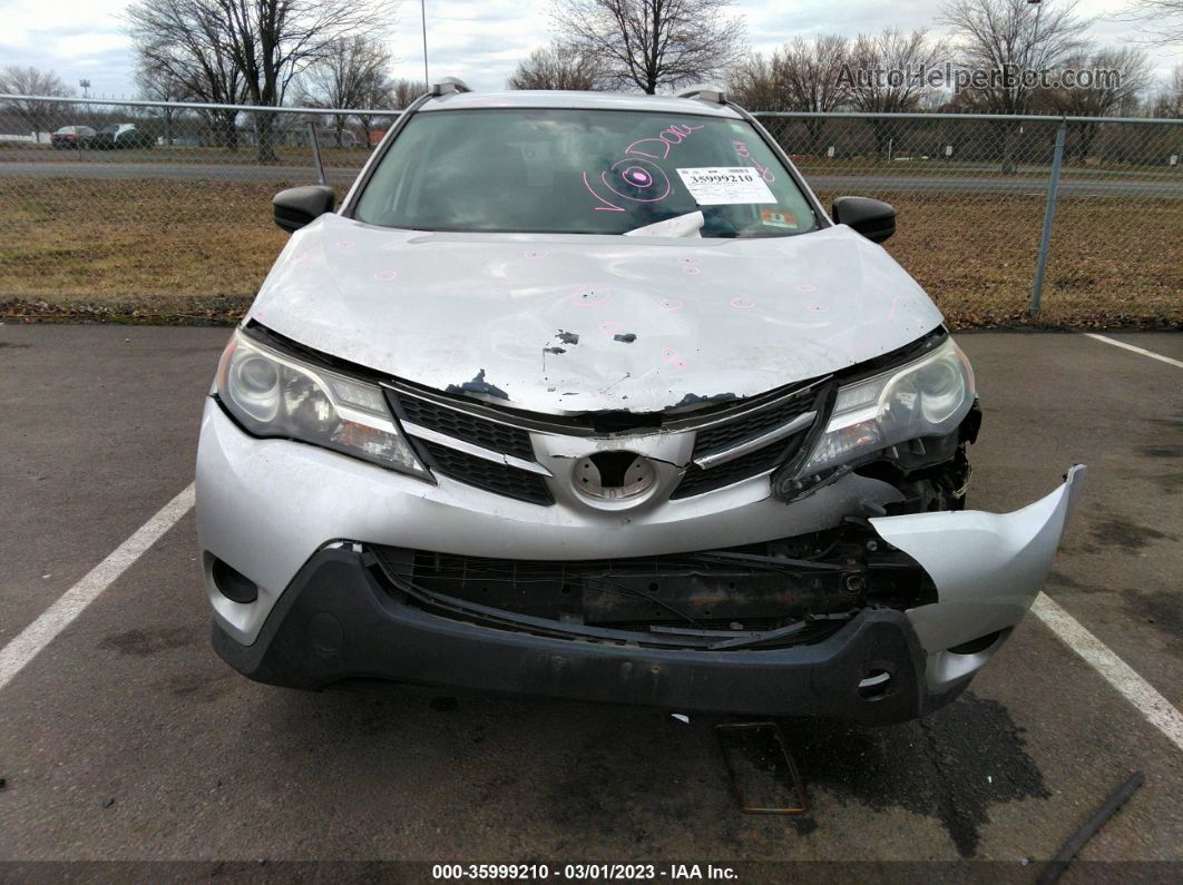 2015 Toyota Rav4 Le Silver vin: 2T3BFREV3FW357743