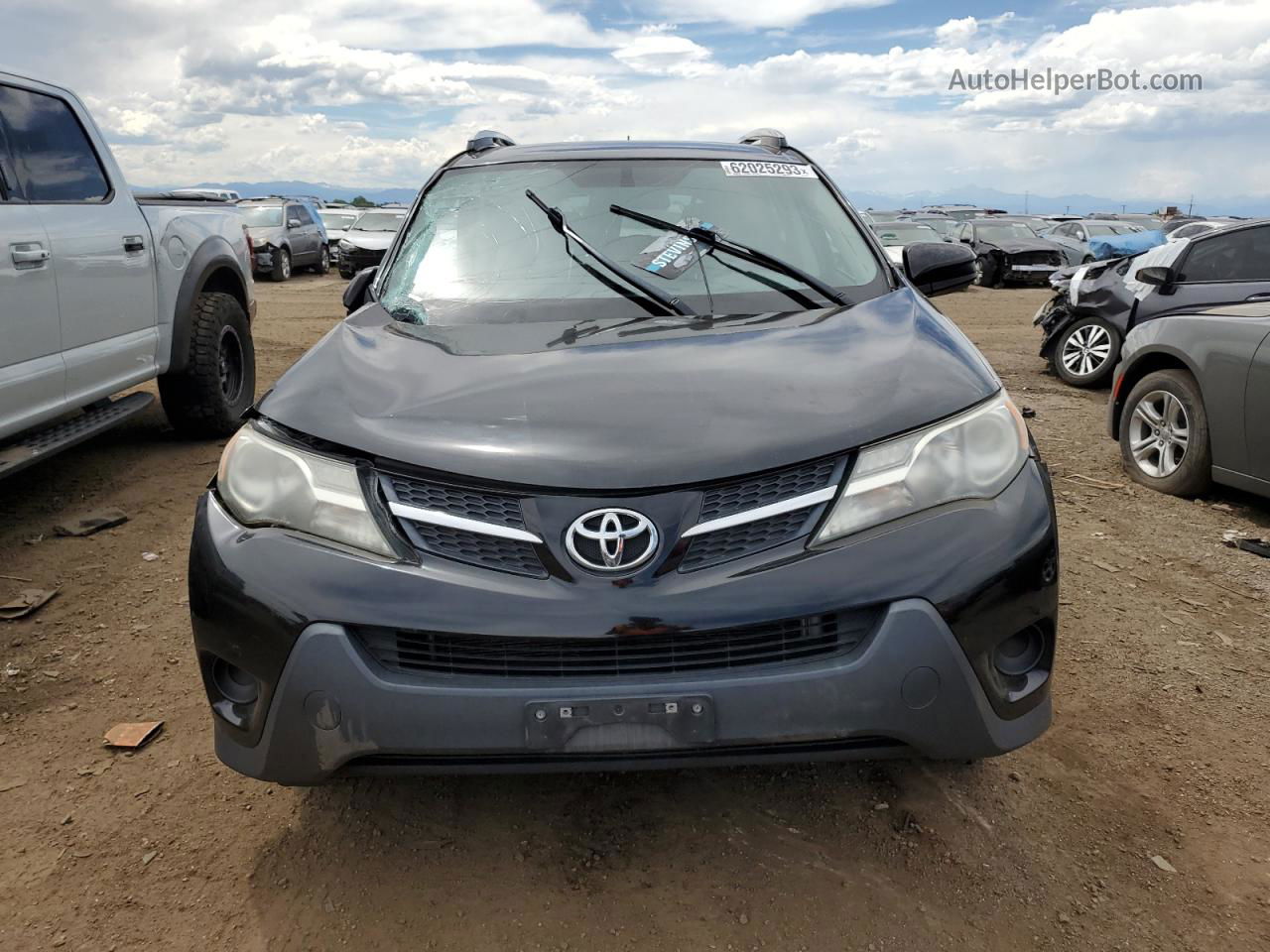 2015 Toyota Rav4 Le Черный vin: 2T3BFREV4FW275603