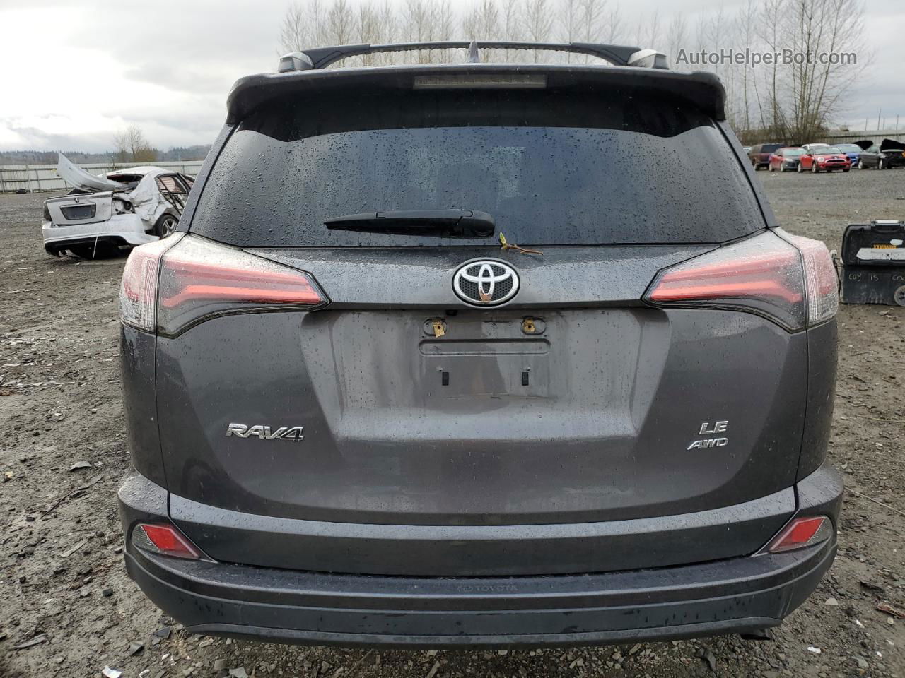 2016 Toyota Rav4 Le Charcoal vin: 2T3BFREV4GW536293