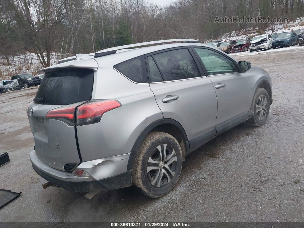 2017 Toyota Rav4 Le Серебряный vin: 2T3BFREV5HW598223