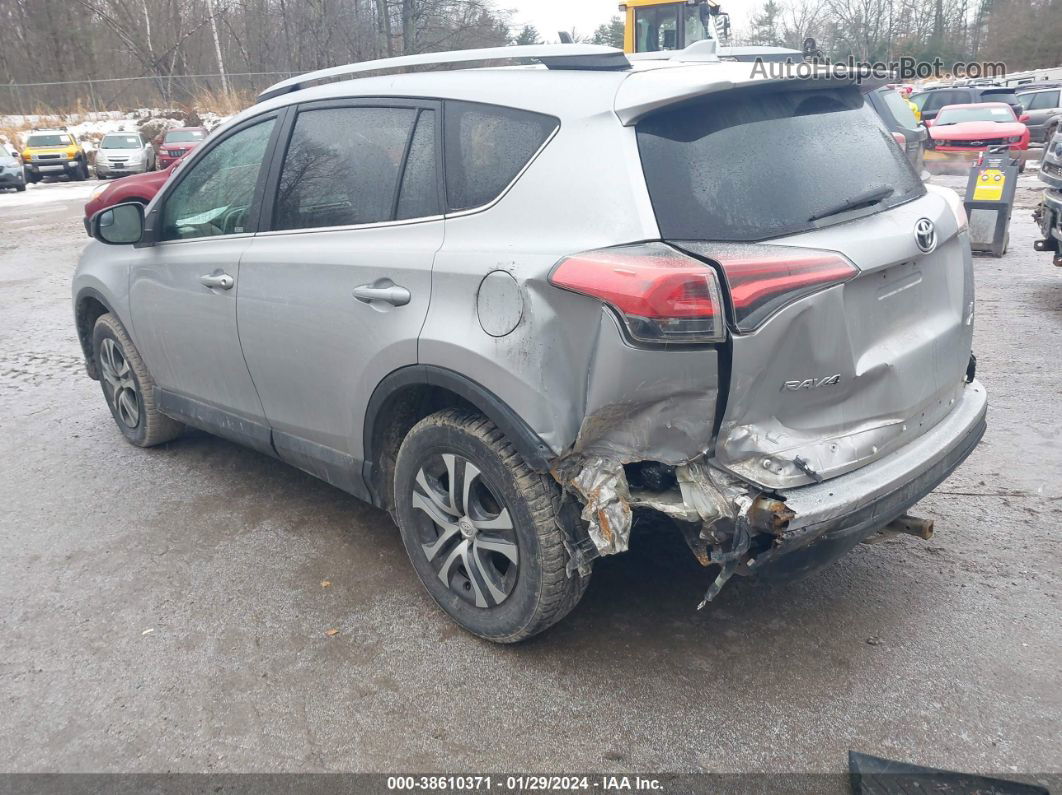 2017 Toyota Rav4 Le Серебряный vin: 2T3BFREV5HW598223