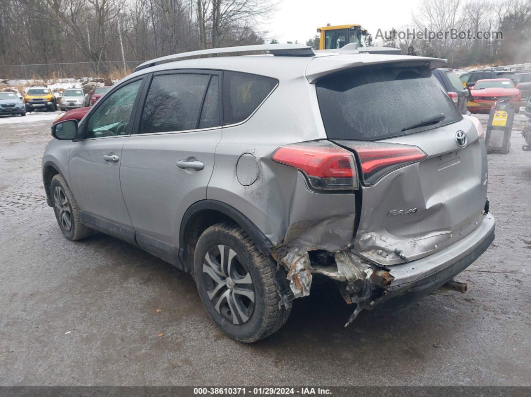 2017 Toyota Rav4 Le Silver vin: 2T3BFREV5HW598223