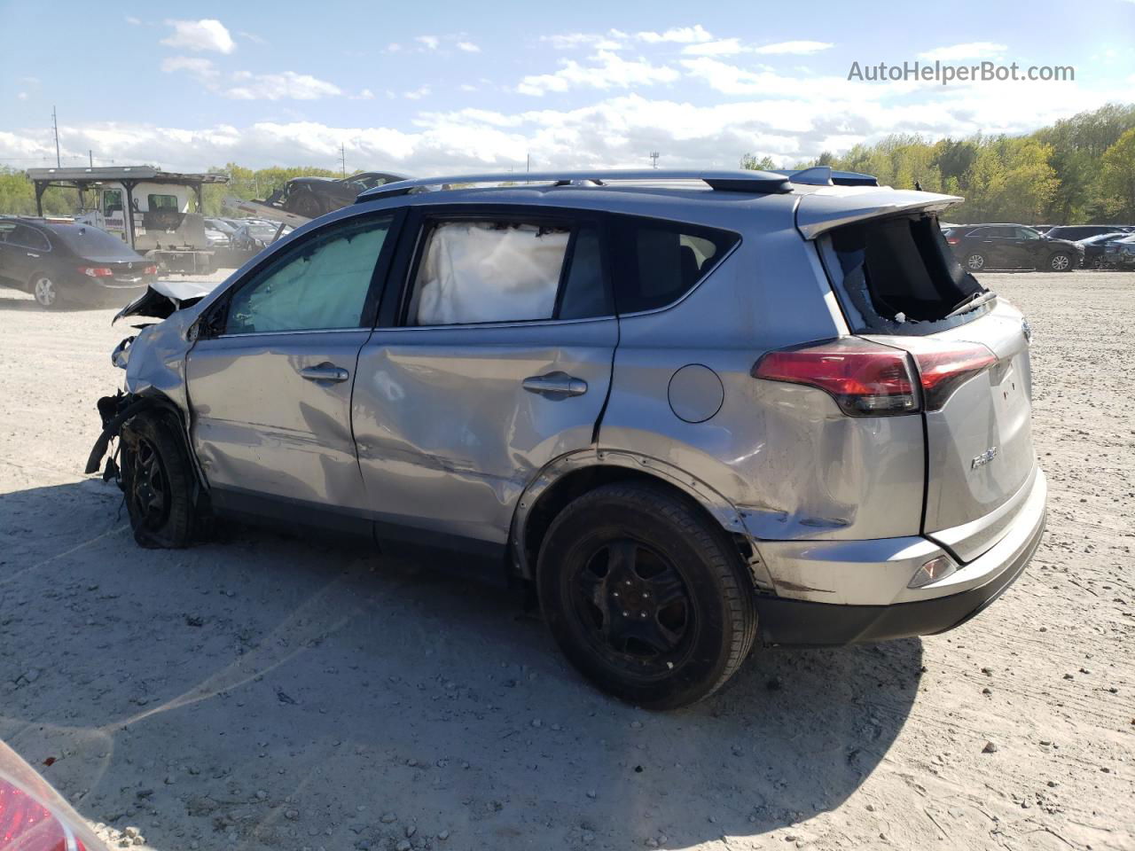 2016 Toyota Rav4 Le Silver vin: 2T3BFREV6GW417712