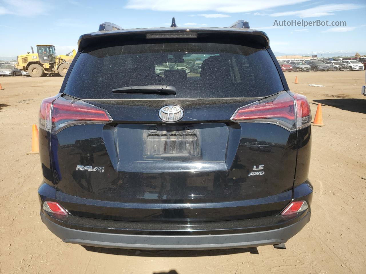 2017 Toyota Rav4 Le Черный vin: 2T3BFREV6HW570527