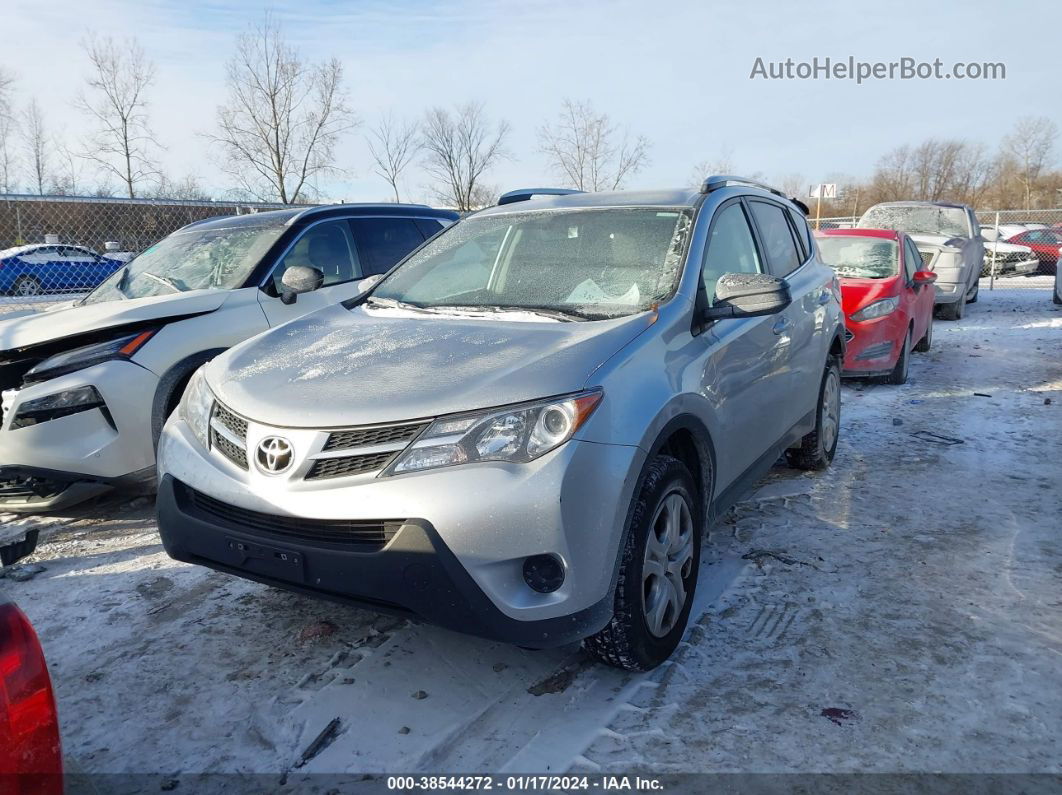 2015 Toyota Rav4 Le Silver vin: 2T3BFREV7FW264756