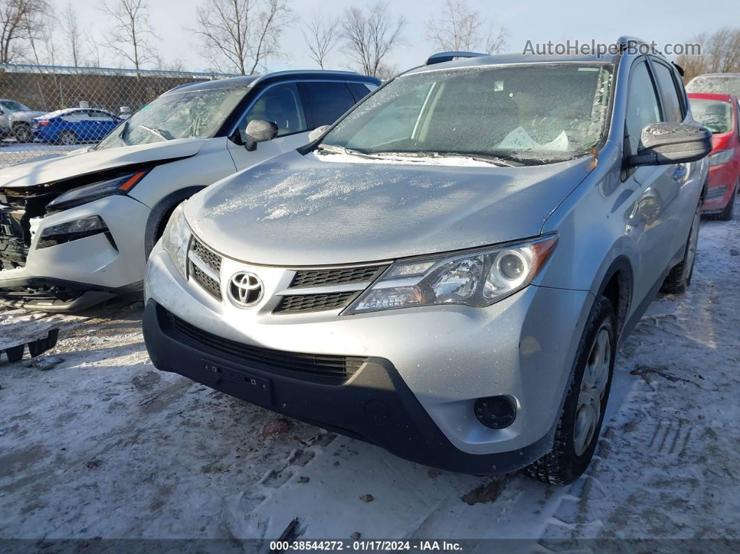 2015 Toyota Rav4 Le Silver vin: 2T3BFREV7FW264756