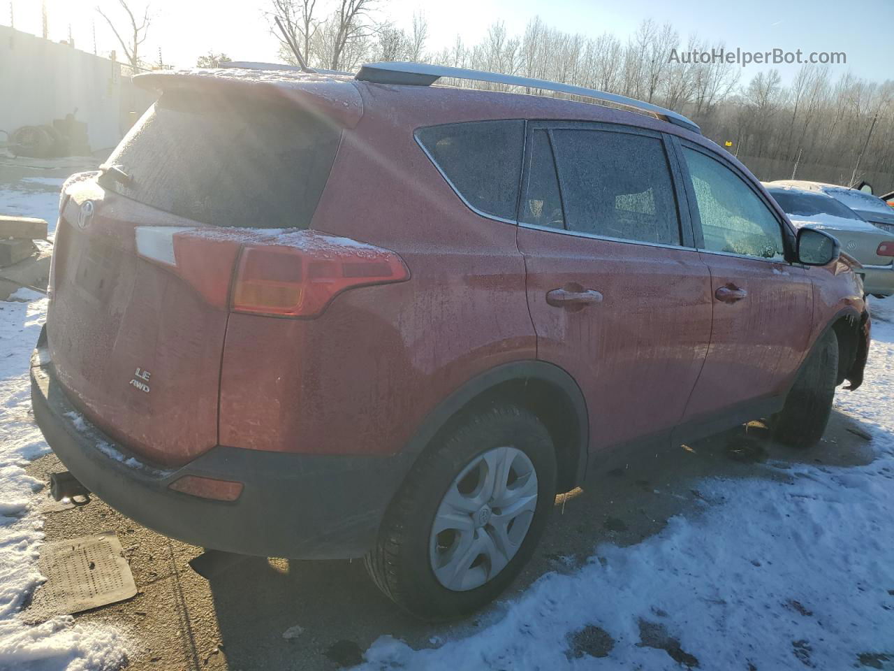 2015 Toyota Rav4 Le Red vin: 2T3BFREV7FW299703