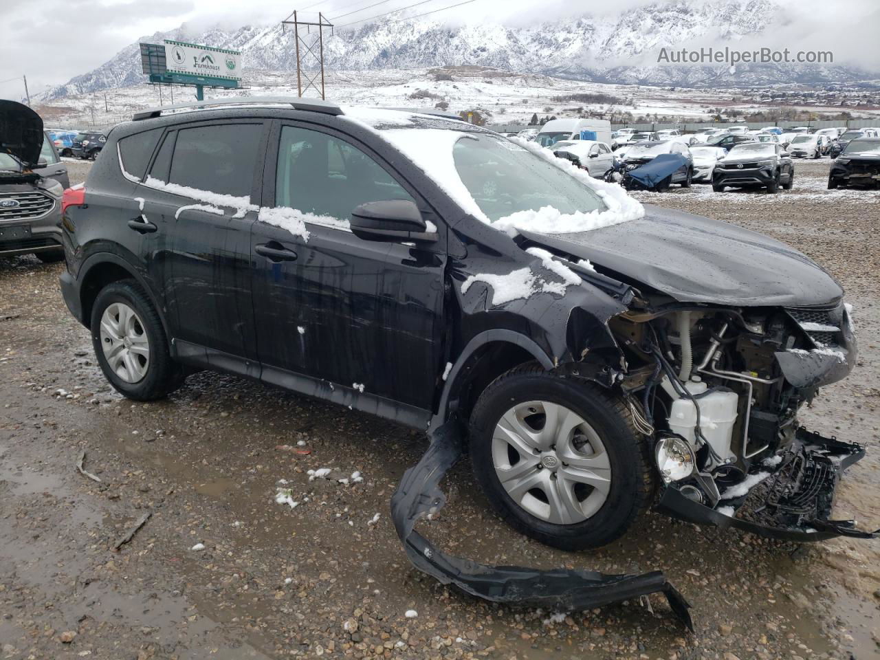 2015 Toyota Rav4 Le Black vin: 2T3BFREV7FW310800