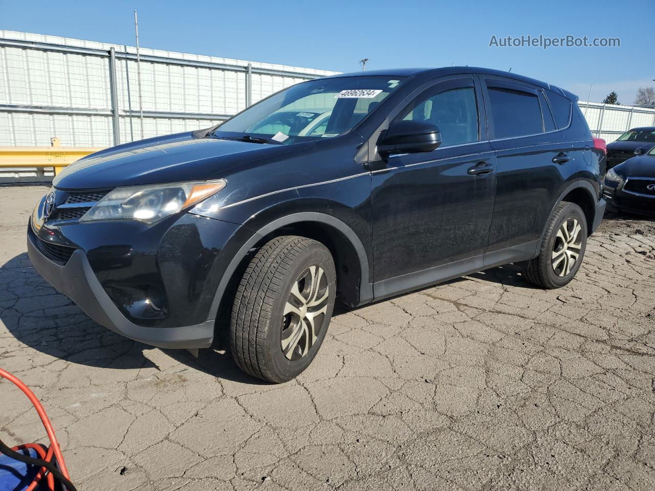 2015 Toyota Rav4 Le Black vin: 2T3BFREV8FW254947