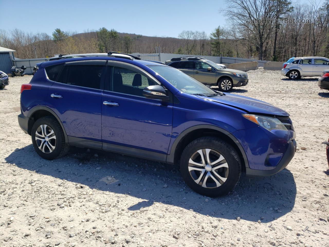 2015 Toyota Rav4 Le Blue vin: 2T3BFREV8FW397655