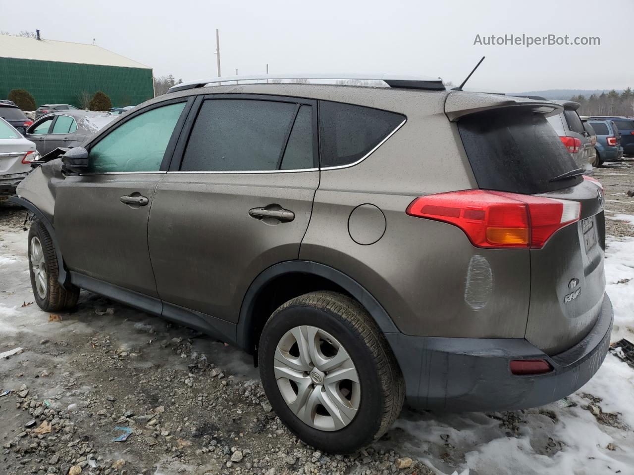 2015 Toyota Rav4 Le Черный vin: 2T3BFREV9FW241768