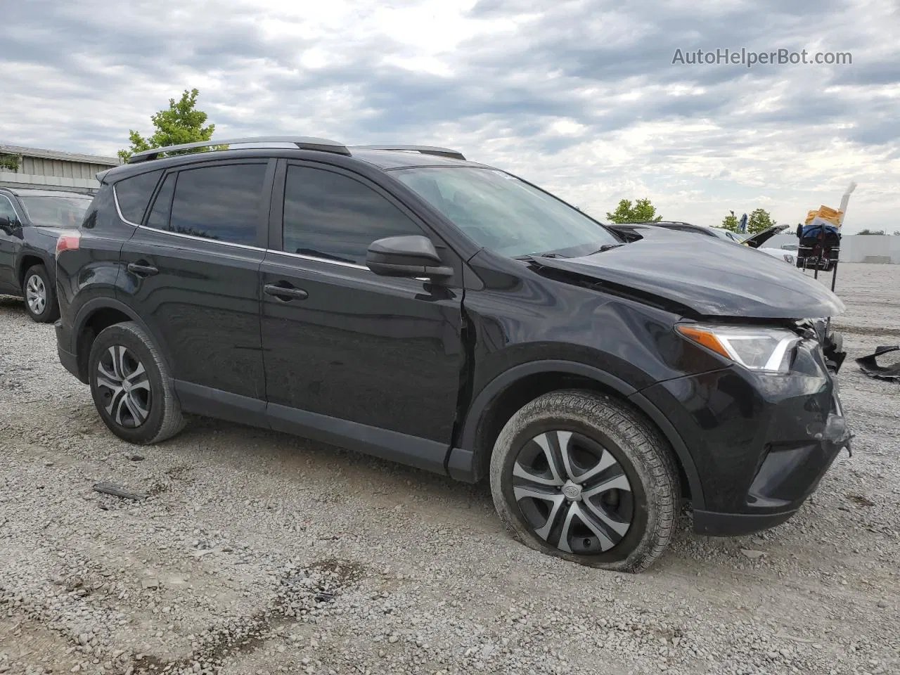 2017 Toyota Rav4 Le Black vin: 2T3BFREV9HW593087