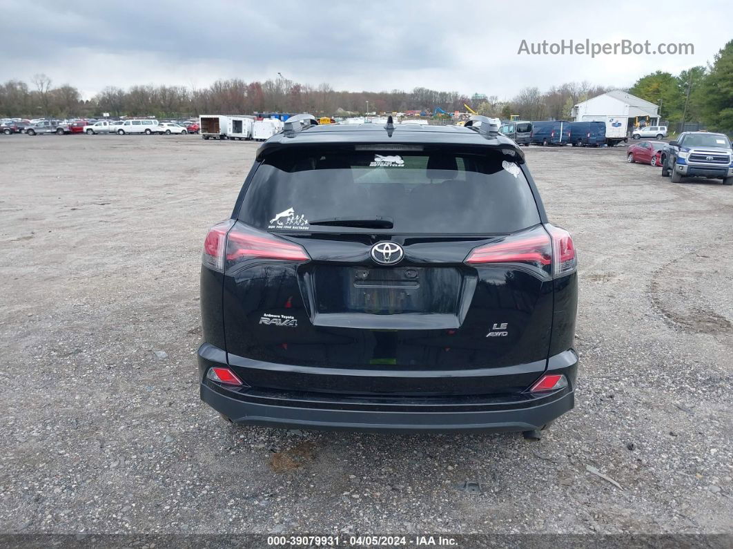 2017 Toyota Rav4 Le Black vin: 2T3BFREV9HW604606