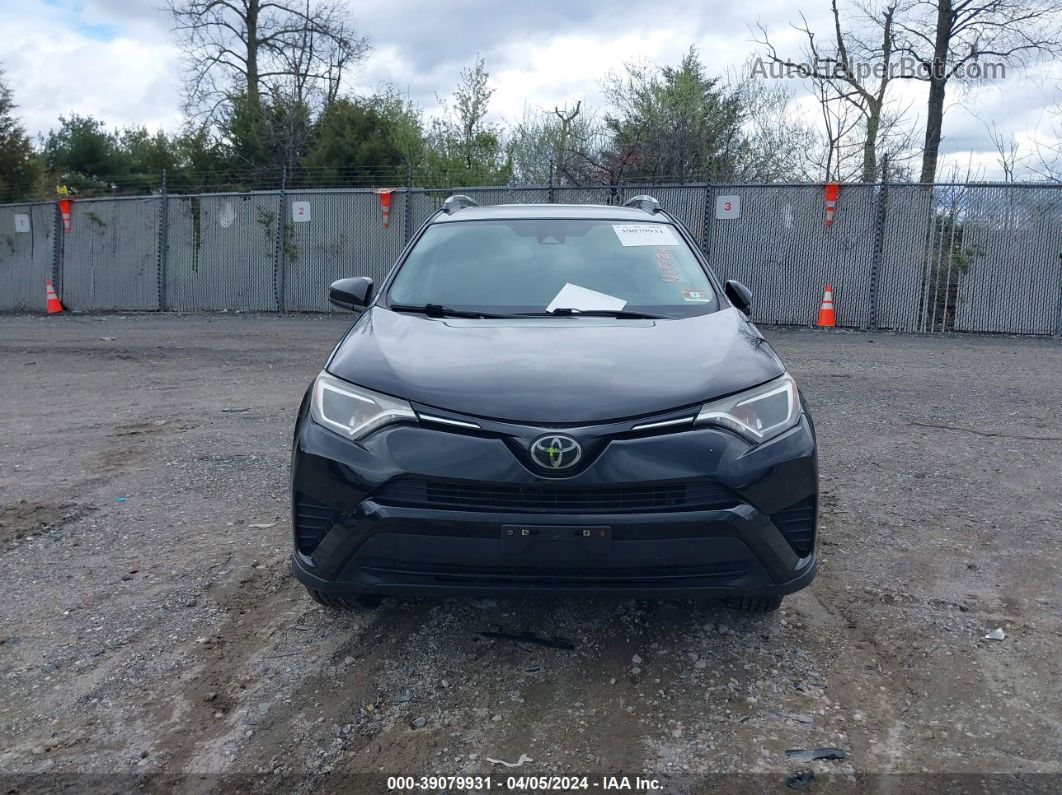 2017 Toyota Rav4 Le Black vin: 2T3BFREV9HW604606