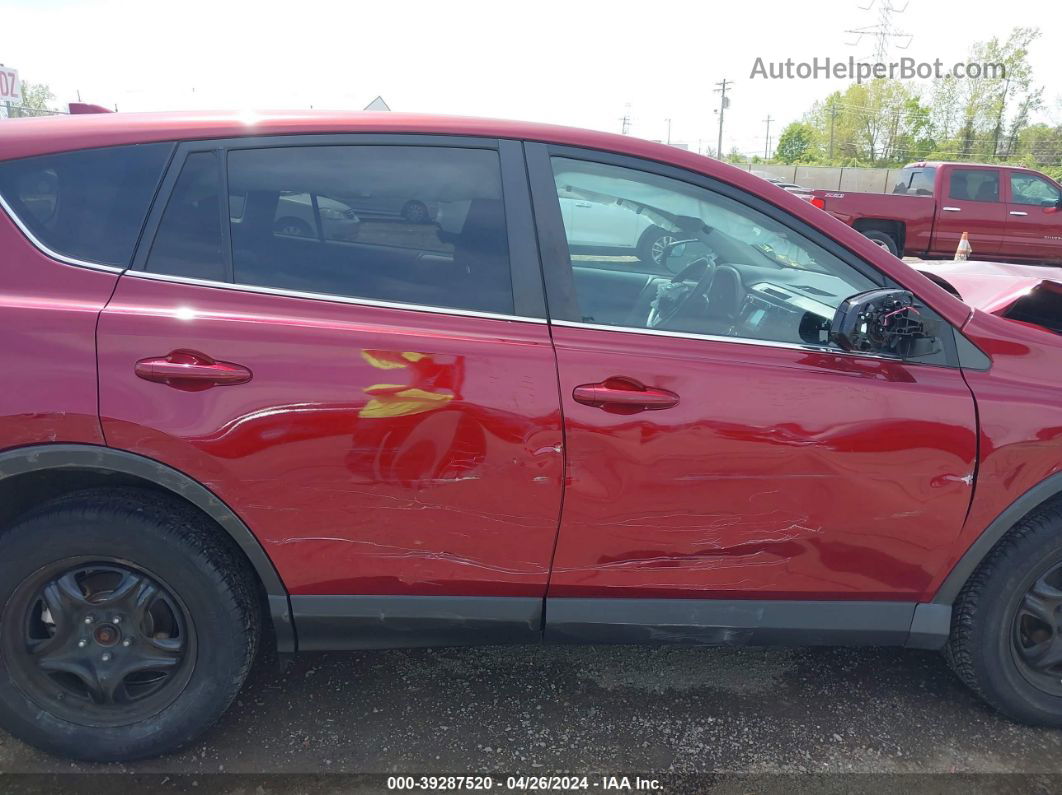 2018 Toyota Rav4 Le Red vin: 2T3BFREV9JW763695